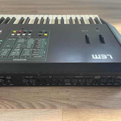 LEM  Mmk Weighted Midi Master Keyboard Sequencer 1986 72 key 1986 Black image 22