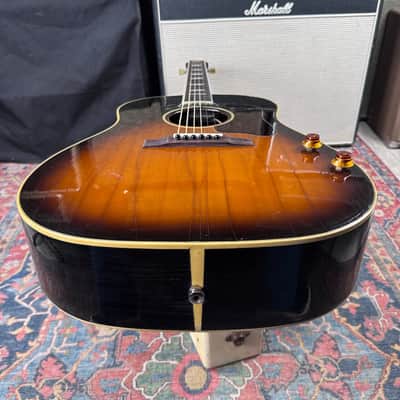 Gibson J-160E Vintage Sunburst Weather Checked and Worn USA - 1993 image 13