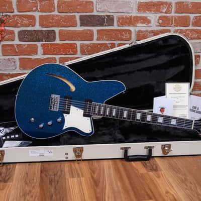 Reverend Airwave 12-String Limited Edition #6 of 12 Blue Sparkle 2025 w/OHSC image 2