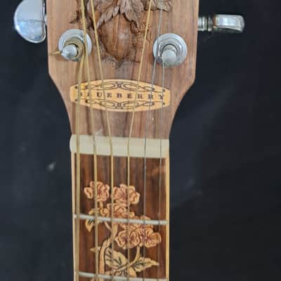 Blueberry NEW IN STOCK Handmade Dreadnought Guitar Eagles image 4