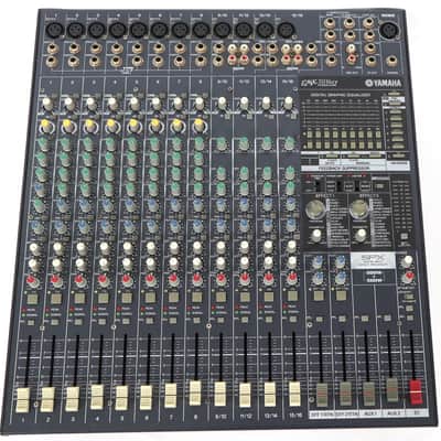 Yamaha EMX 5016CF 500w 16-Channel Powered Mixing Board w/ DSP | Reverb