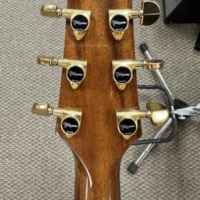2012 Takamine P5J Pro Series Acoustic/Electric Guitar w/ Case - Natural image 6
