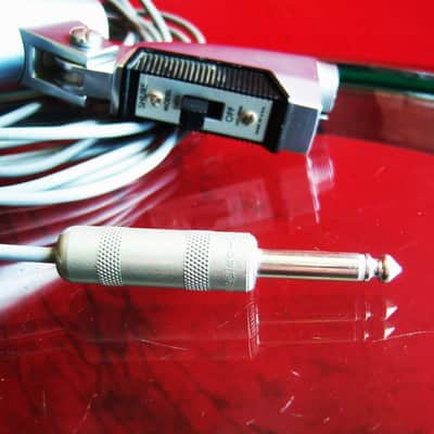 Vintage 1960's Shure 540S dynamic microphone High Z harp mic w Belden cable 575S image 14