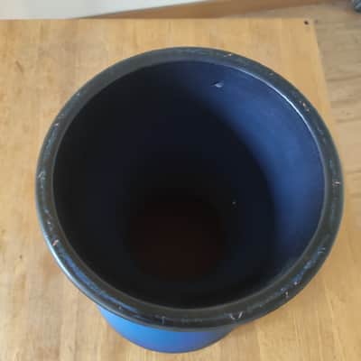 Sonika Sonika all clay practice darbuka 2020's - Black and deep blue finish image 8