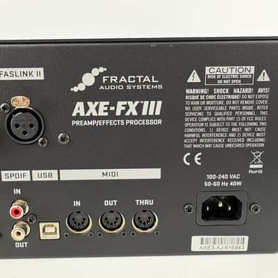 Fractal Audio AXE-FX III HIGH END MULTI-PROCESSOR image 6