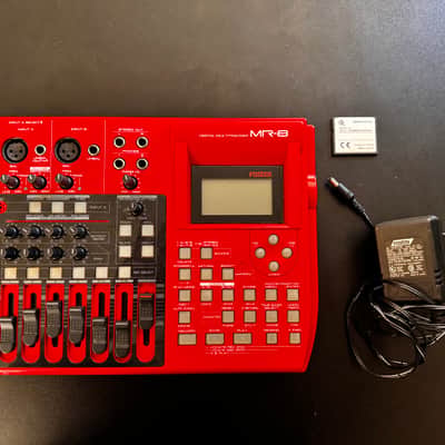 Fostex MR-8 Digital 8-Track Recorder 2000s - Red image 2