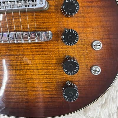 Electra MPC LP Style X350 Single Cutaway Antique Sunburst Electric Guitar + Case image 6