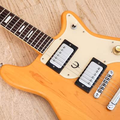 1970s Epiphone Wilshire Vintage Electric Guitar Maple Set Neck Japan Matsumoku w/ Case image 7