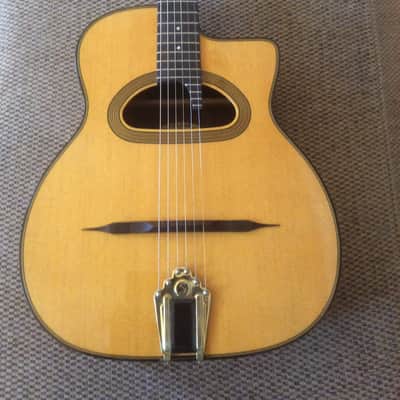 Gitane D-500 Selmer-Maccaferri style Gypsy Jazz  guitar with OHSC image 4