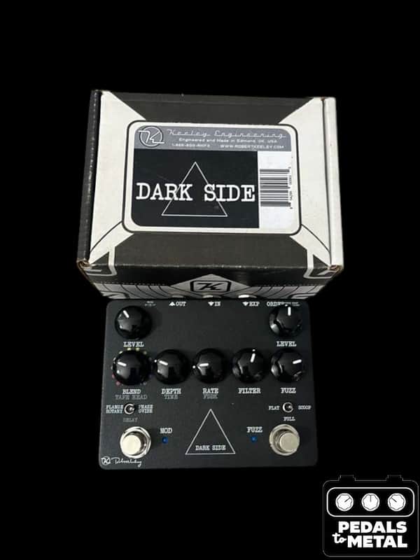 Keeley Dark Side Workstation V2 with Effect Order Switch 2016 - Present - Black - X18622 image 1