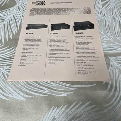 RARE! Vintage 1970's Biamp Original Sound Equipment Product Sheets & Price List image 7