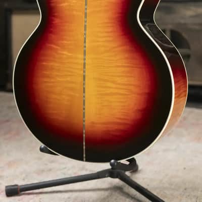 Gibson SJ-200 Standard Maple Acoustic/Electric Guitar - Triburst with Hardshell Case image 9
