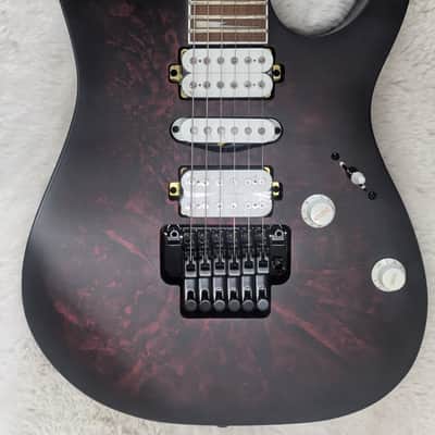 Ibanez RG Series RG470DXWWZM Solid Body Electric Guitar, Wine Red Frozen Matte image 7