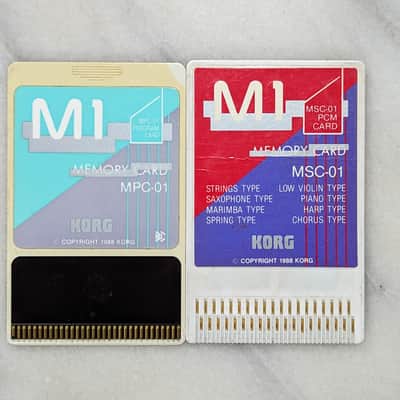 Korg M1 MPC-01 ROM Memory Cards image 1