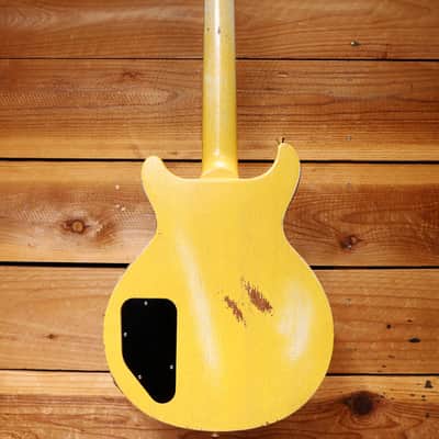 Gibson Les Paul Faded Double Cutaway 2003 DC Cut Faded TV Yellow  93508 image 5