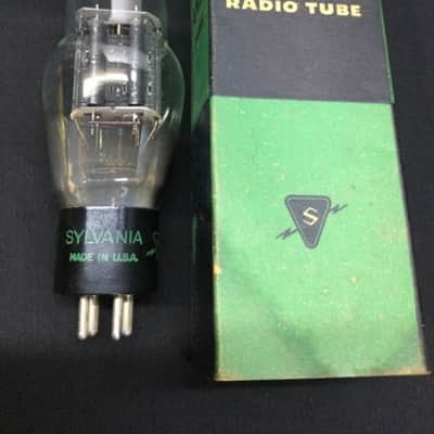 NOS NIB SYLVANIA 6A3 Vintage Amplifier Vacuum Tube HICKOK Tested S.9128 image 1