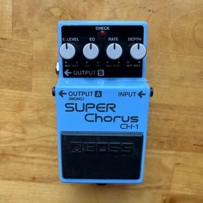Boss CH-1 Analog Super Chorus Blue Label 1989 image 2
