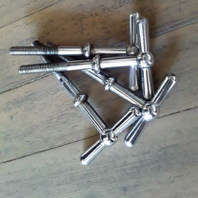 Ludwig Vintage Timpani Tension Key Rods Set - Nice Patina image 2