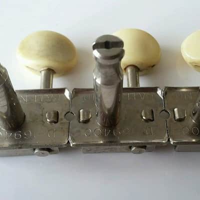 60's Fender Mustang Duo-Sonic Music Master Kluson Single-Line Guitar Tuners image 3