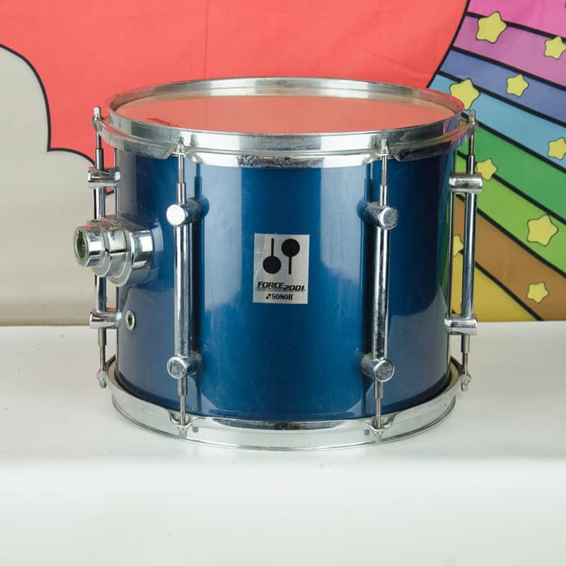 Used Sonor 12 x 10" Force 2001 Tom, blue image 1