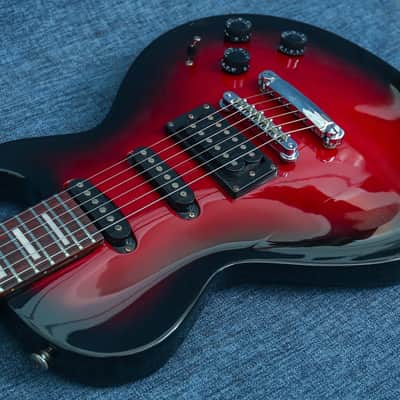 GrassRoots G-I-48 Luna Sea Inoran 1990-s Red Sunburst image 5