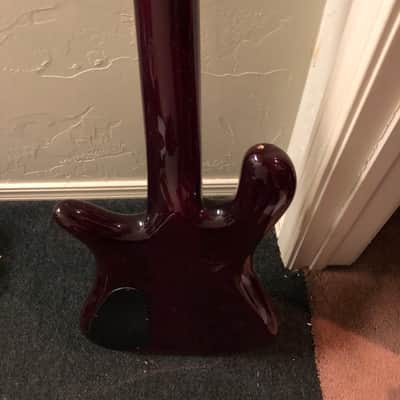 Spector Euro 5XL 5 String  Electric Bass Guitar wine red image 3