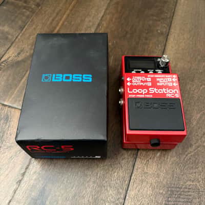 Boss RC-5 Loop Station 2020 - Present - Red image 2