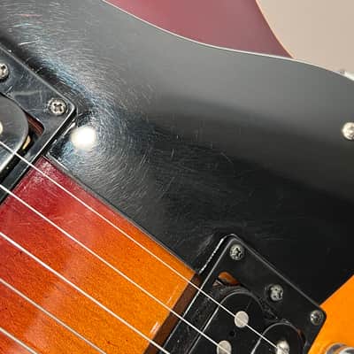 Washburn HB30TS Semi Hollow Body electric guitar made in Korea w case 2003 - Tobacco Sunburst image 16