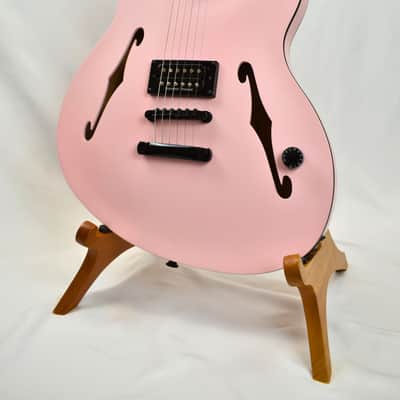 Fender Tom DeLonge Starcaster Shell Pink SH-5 Duncan Custom Semi Hollow with Locking Tuners image 2
