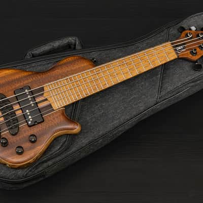 Mayones Cali 5 Mini Bass Snakewood - Trans Natural Matt image 3
