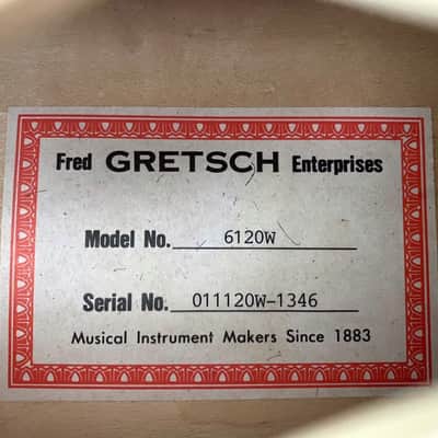 2001 Gretsch 6120W Nashville in great condition image 9