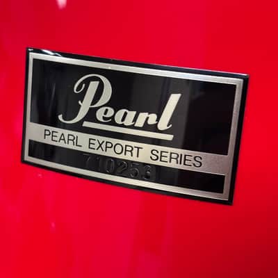 Pearl Export EX 13"x11" Rack Tom Drum Late 1980's - Coral Red image 6