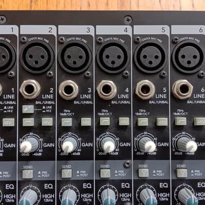 Mackie Onyx 1620i 16-Channel Analog Mixer | Onyx Preamps | Perkins EQ | FireWire Audio Interface image 6