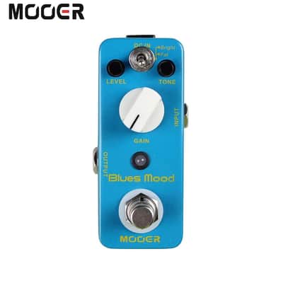 Mooer MBD2 Blues Mood Overdrive Pedal 2 Working Modes,price include the import duty for US buyer image 1