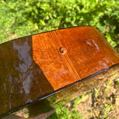Edmonds Moon Spruce/ Plum pudding mahogany D-18 BUILT FOR SHAWN BROCK image 8