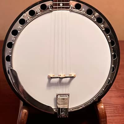 OME Grubstake five string banjo 1973 - Mahogany image 1