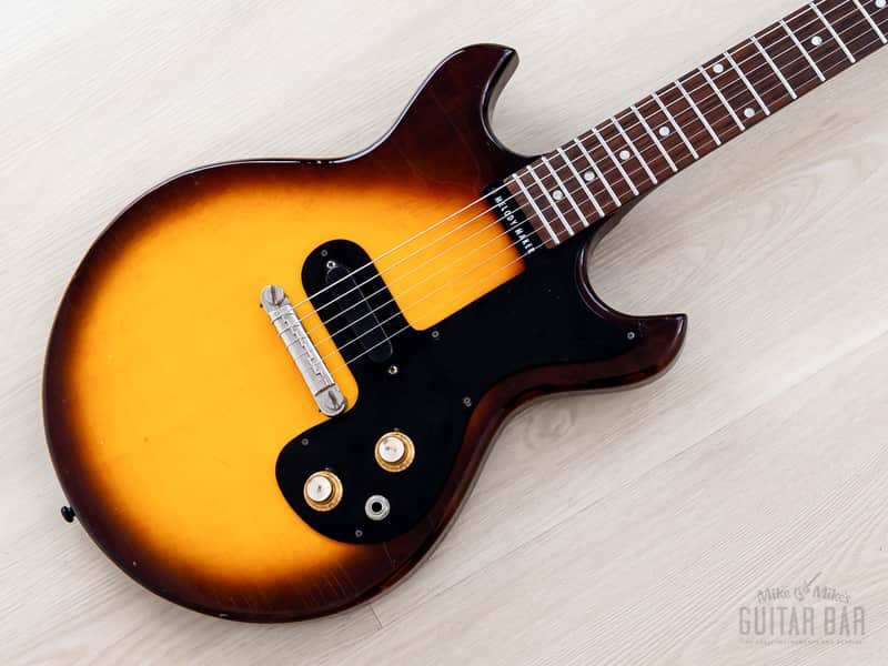 1964 Gibson Melody Maker Double Cut Vintage Guitar Sunburst, 100% Original w/ Case image 1