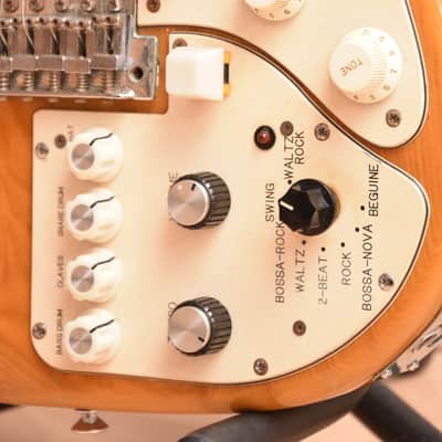 El Maya Stratocaster with Active Electronics – 1980s Rare Solidbody Guitar / Gitarre image 4