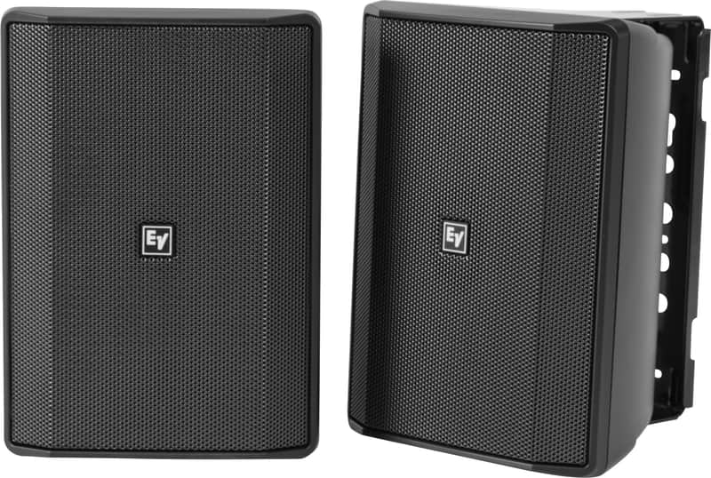 Electro-Voice EVID-S5.2XB Speaker 5&rdquo; Cabinet 70/100v Ip65. Pair Only, Black image 1