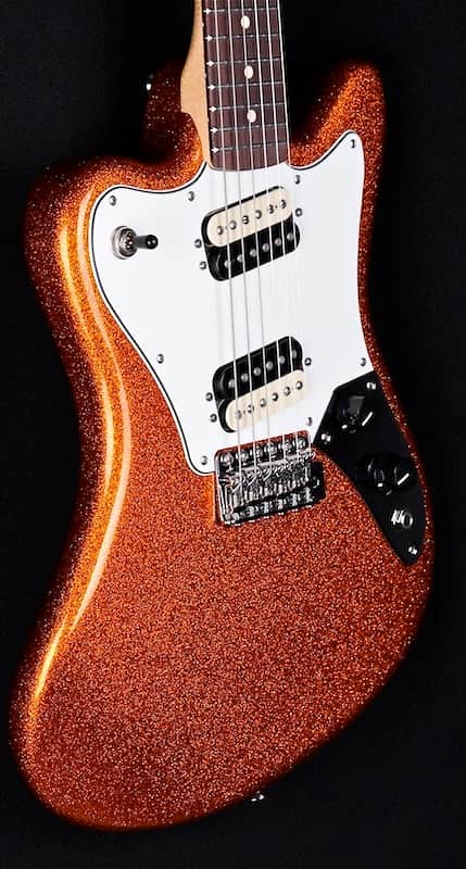レアFender Pawnshop SuperSonic OrangeFlake Fender Pawn Shop Super-Sonic Sunfire Orange Flake | Reverb