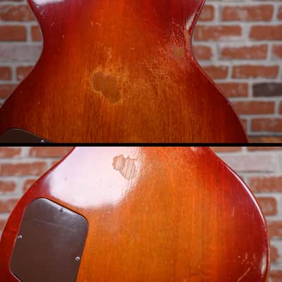 Gibson Les Paul Deluxe Plain Maple Top Sunburst 1973 w/Hard Shell Case (Refret) image 16