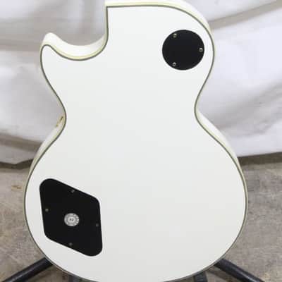 Epiphone LP-Custom Inspired by Gibson 6 String Electric Guitar - White image 8
