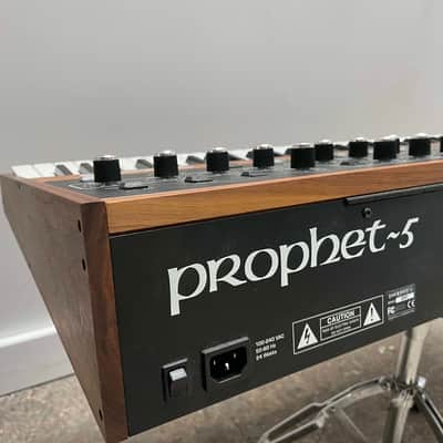 Sequential Prophet-5 61-Key 5-Voice Polyphonic Synthesizer 2020 - Present - Black with Wood Sides image 3