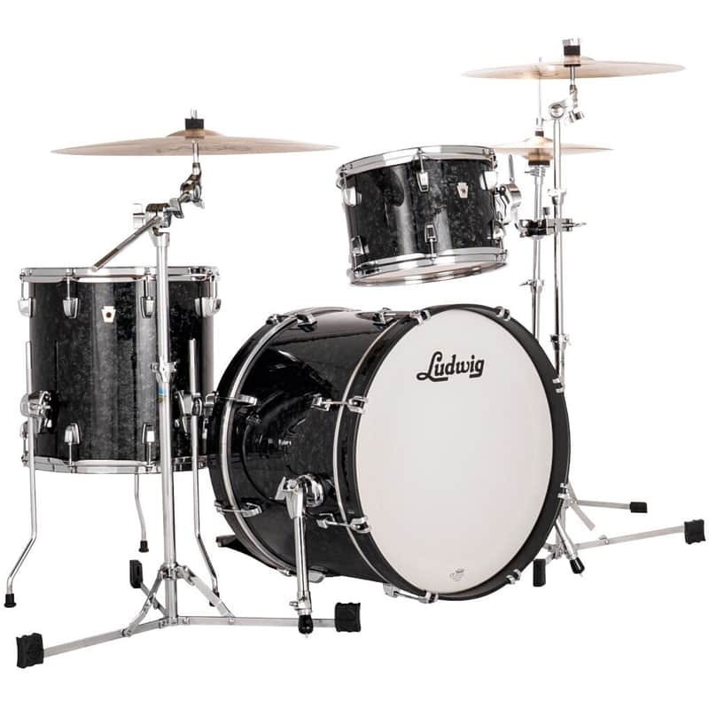 Ludwig LN34233TX NeuSonic Fab Outfit 9x13/16x16/14x22" Drum Set image 4