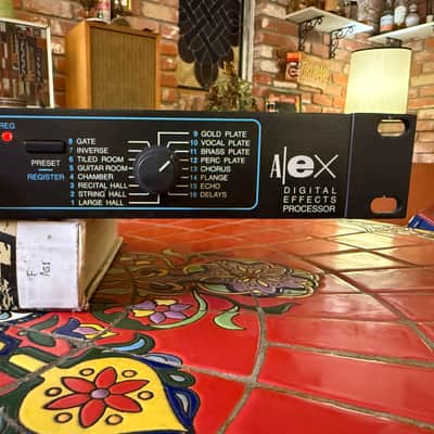 Lexicon Alex Digital Effects Processor 2000s - Black image 5