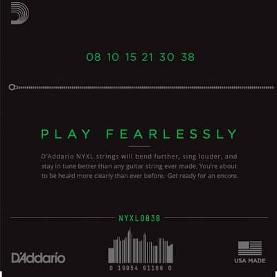 NYXL0838 08/38 Extra Super Light D'Addario image 2