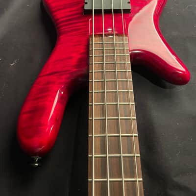 Spector Bantam 4 Left-Handed - like new - Black Cherry image 9