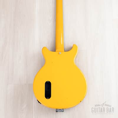 1996 Orville Les Paul Junior Double Cut LPJ-D65 TV Yellow w/ Bigsby B7, Gibson-Licensed Japan image 3