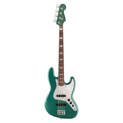 Used Fender Adam Clayton Jazz Bass - Sherwood Green Metallic w/ Rosewood FB image 2