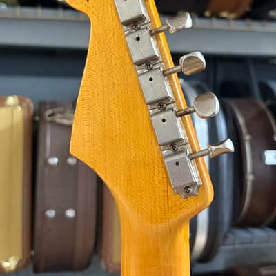 2015 Fender Custom Shop Limited Edition White Lightning ’60s Strat Heavy Relic HSS Floyd Rose – COA/OHSC image 16
